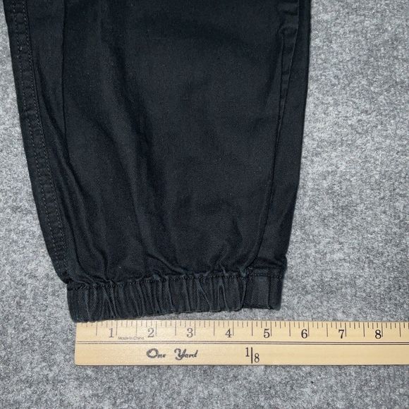 J.CREW Pants Womens Size 4S Black Joggers Pull On Pockets Capri twill - Picture 7 of 12